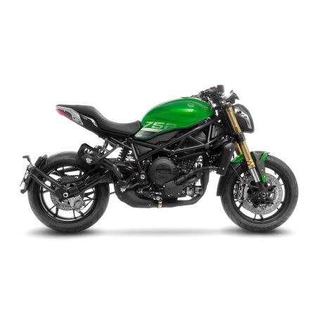 LE15259FB Scarico - Silenziatore LV-10 Full Black BENELLI 752 S 750 2019 2024 LEOVINCE