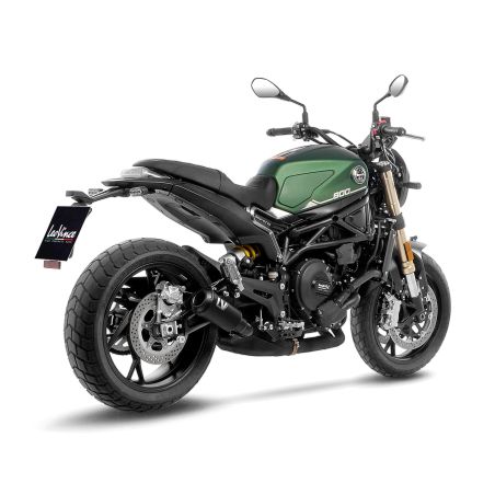 LE15258FB Scarico - Silenziatore LV-10 Full Black BENELLI Leoncino 800 800 2022 2024 LEOVINCE