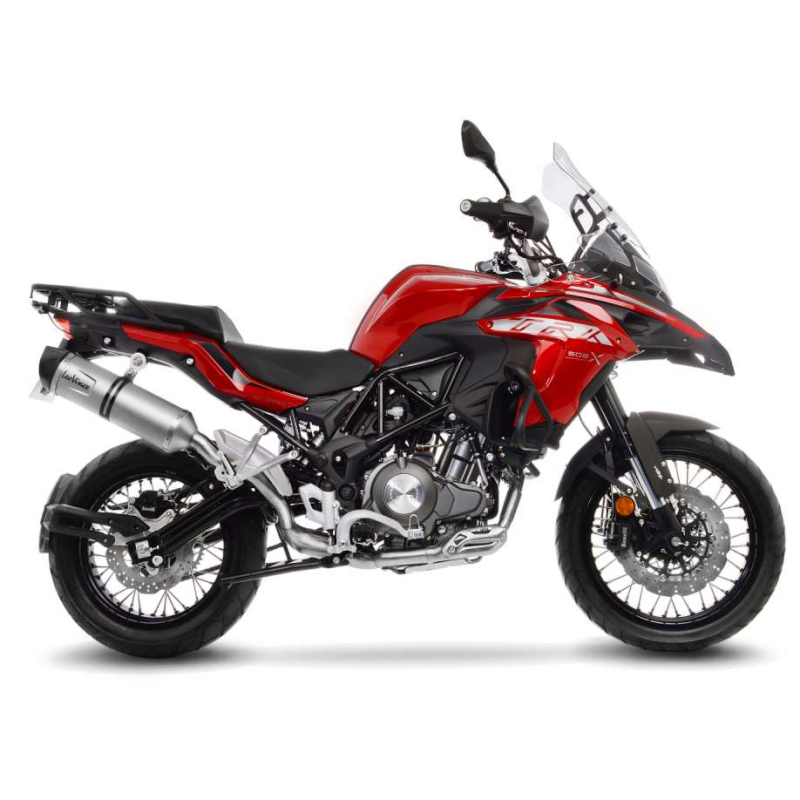 LE14281E Scarico - Silenziatore LV One Evo - Inox BENELLI TRK 502 X (euro5) 500 2018 2024 LEOVINCE