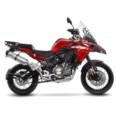 LE14281E Scarico - Silenziatore LV One Evo - Inox BENELLI TRK 502 X (euro5) 500 2018 2024 LEOVINCE