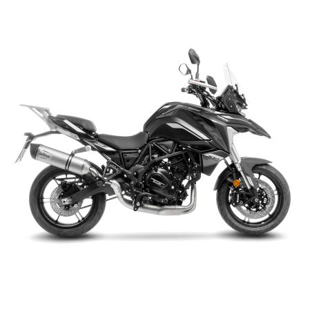 LE14446E Scarico - Silenziatore LV One Evo - Inox BENELLI TRK 702 / X 702 2023 2024 LEOVINCE