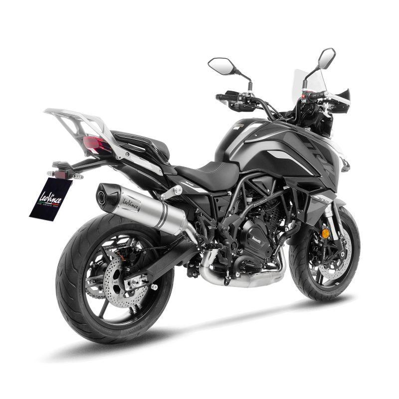 LE14446EU Scarico - Silenziatore LV One Evo Race - Inox BENELLI TRK 702 / X 702 2023 2024 LEOVINCE