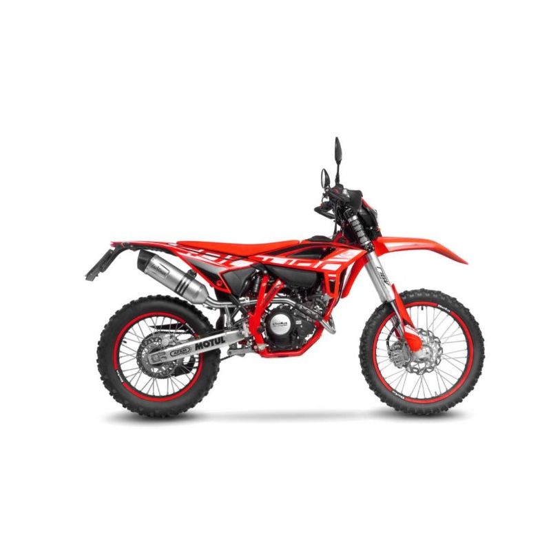 LE14401E Scarico - Silenziatore LV One Evo - Inox BETA RR 125 Enduro 4t 125 2021 2023 LEOVINCE