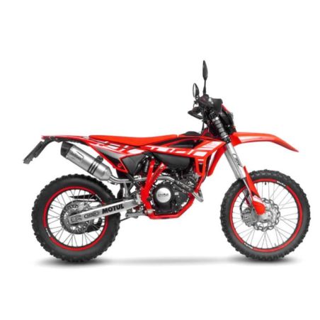 LE14401E Scarico - Silenziatore LV One Evo - Inox BETA RR 125 Enduro 4t 125 2021 2023 LEOVINCE