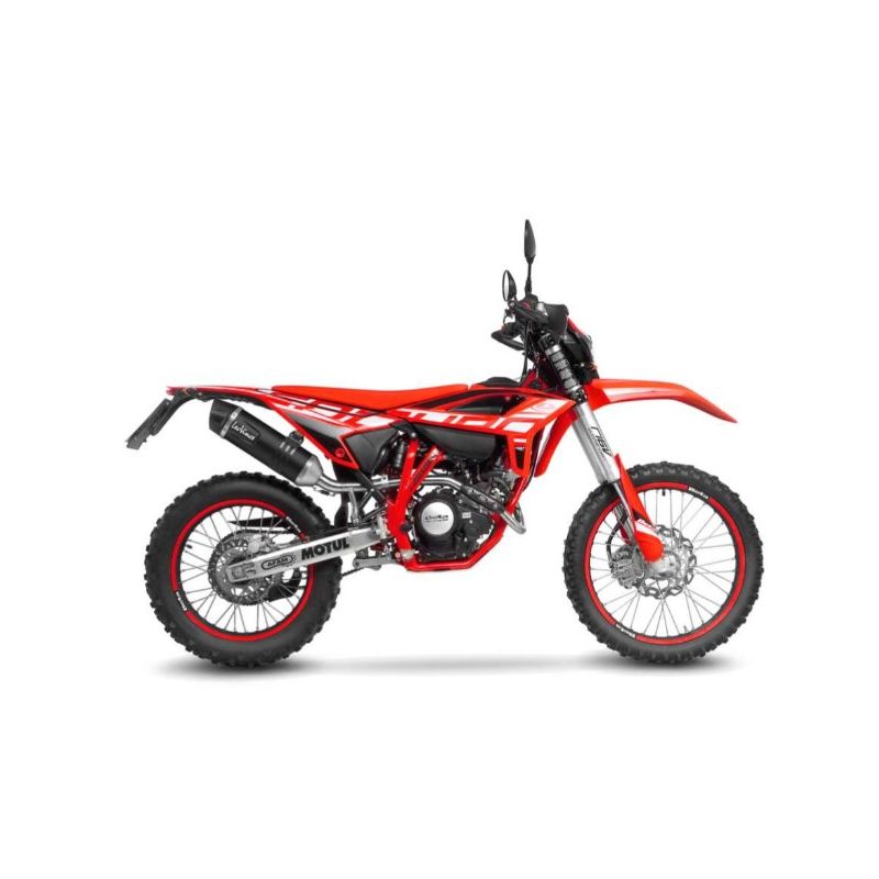 LE14401EBU Scarico - Silenziatore LV One Evo Black Race - Inox BETA RR 125 Motard 4t 125 2021 2023 L