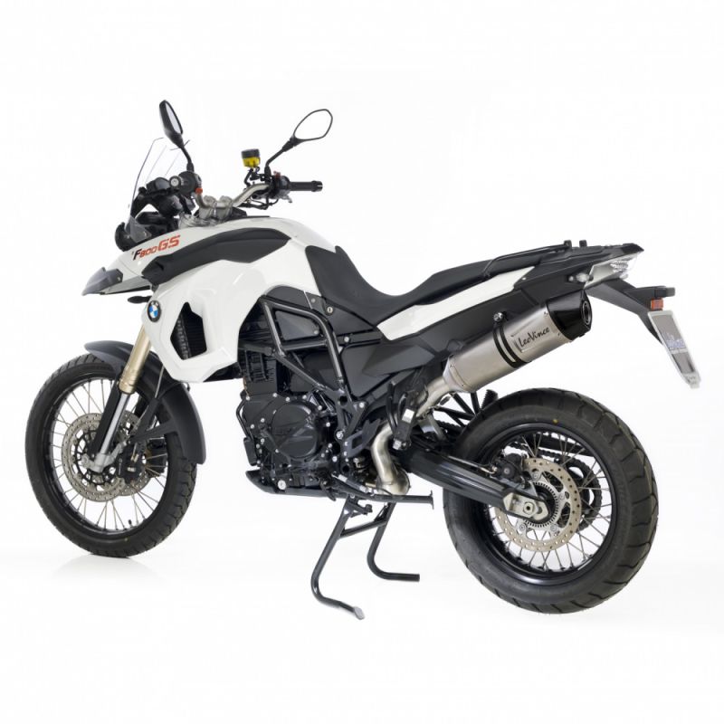 LE8287E Scarico - Silenziatore LV One Evo - Inox BMW F 650 GS (twin) 800 2008 2012 LEOVINCE