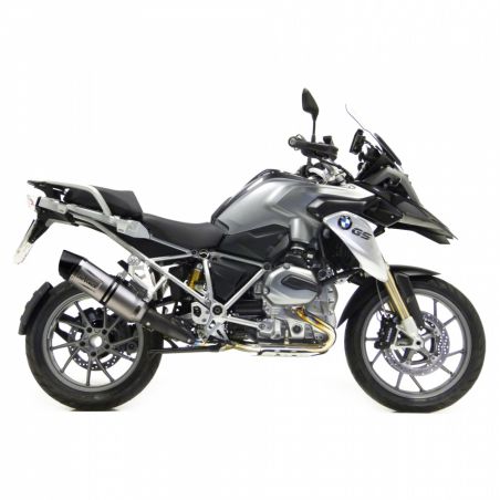 LE8786E Scarico - Silenziatore LV One Evo - Inox BMW R 1200 GS Adventure 1200 2014 2016 LEOVINCE