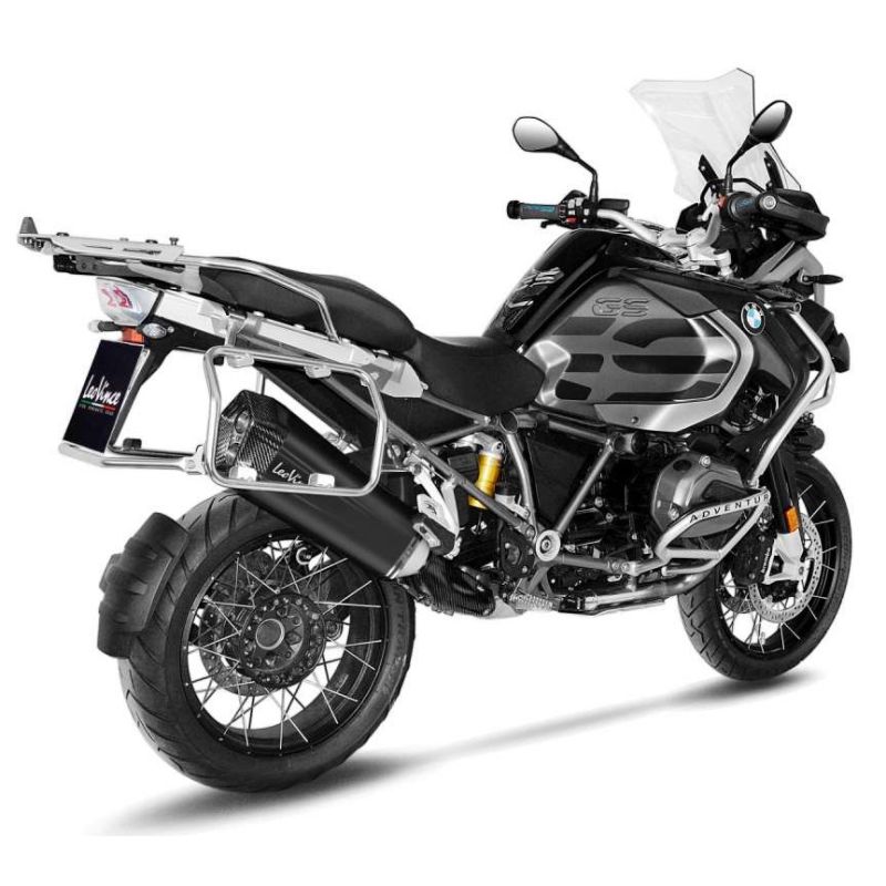 LE15301B Scarico - Silenziatore LV-12 Black Edition - Inox BMW R 1250 GS 1250 2019 2023 LEOVINCE