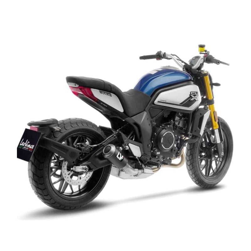 LE15256C Scarico - Silenziatore LV-10 Carbonio CF Moto 700 CL-X Sport 700 2022 2023 LEOVINCE
