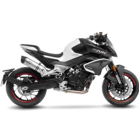 LE14444EU Scarico - Silenziatore LV One Evo Race - Inox CF Moto NK 800 800 2023 2024 LEOVINCE