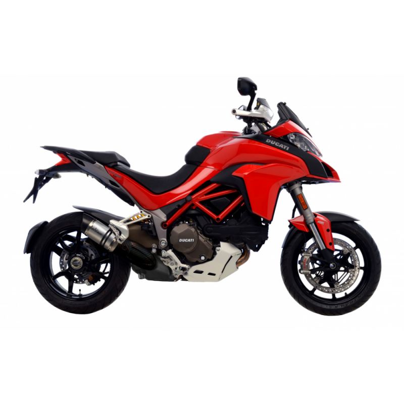 LE14129E Scarico - Silenziatore LV One Evo - Inox DUCATI Multistrada 1200 S 1200 2015 2017 LEOVINCE