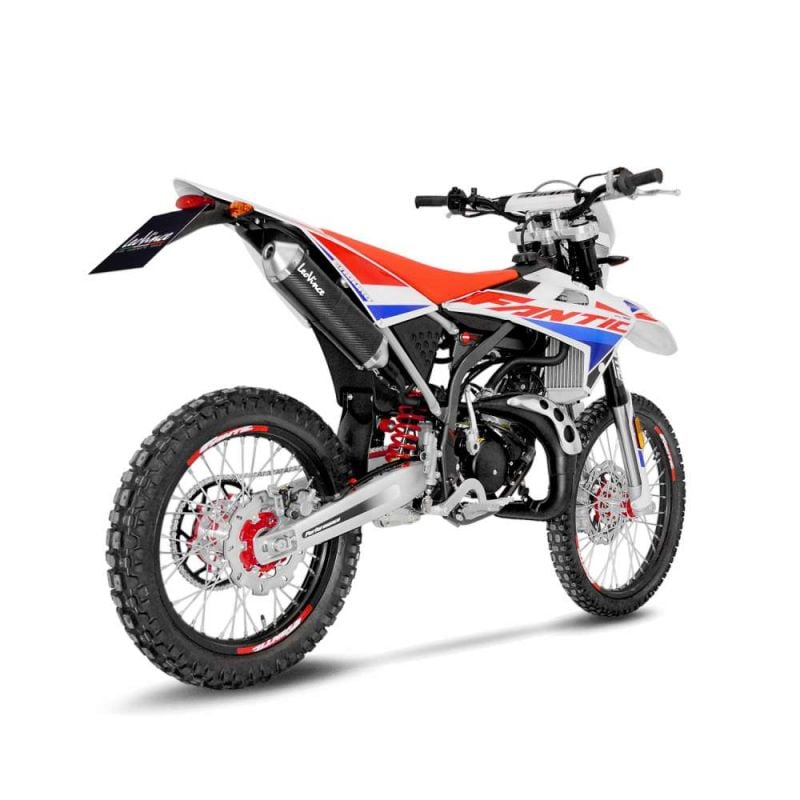 LE17002 Scarico - Silenziatore X-Fight Carbon FANTIC ENDURO 50/MOTARD 50/COMPETITION/PERFORMANCE 50