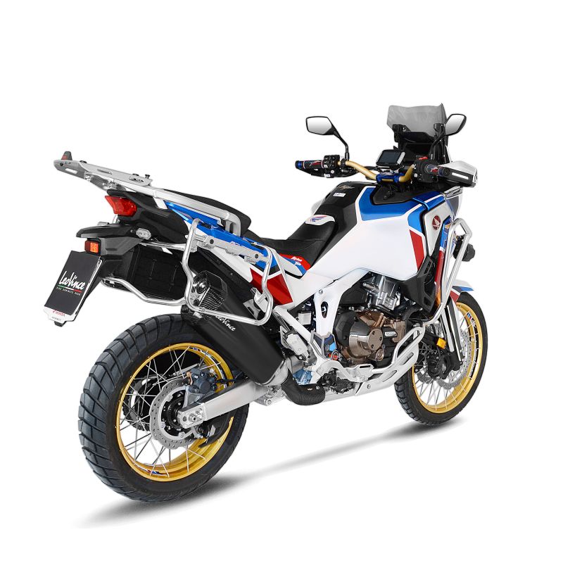 LE15302B Scarico - Silenziatore LV-12 Black Edition - Inox HONDA Africa Twin CRF 1100 L (to 2023) 110