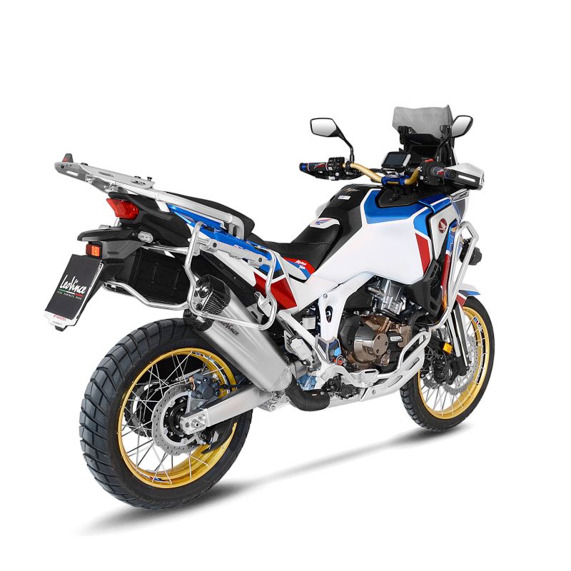 LE15302 Scarico - Silenziatore LV-12 - Inox HONDA Africa Twin CRF 1100 L - DCT (to 2023) 1100 2020 20