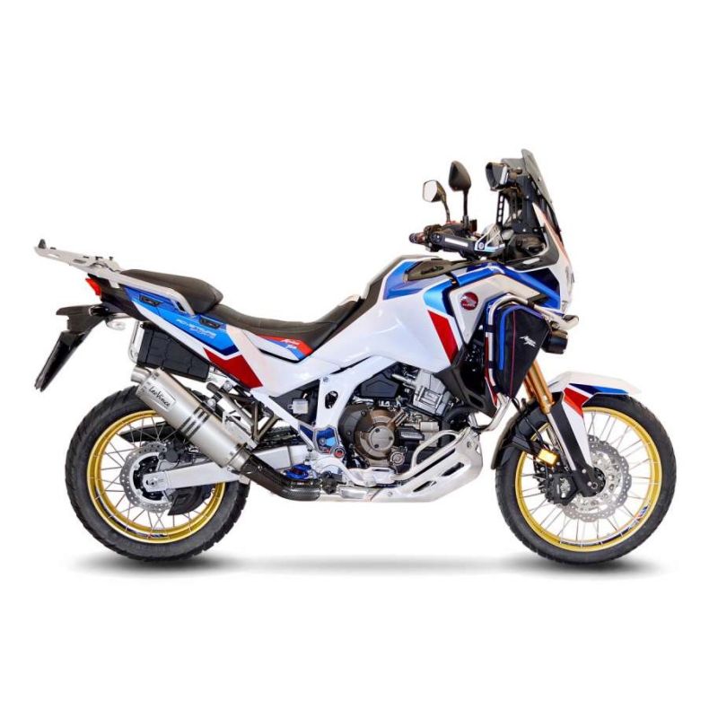 LE14355E Scarico - Silenziatore LV One Evo - Inox HONDA Africa Twin CRF 1100 L Adventure Sports - DC