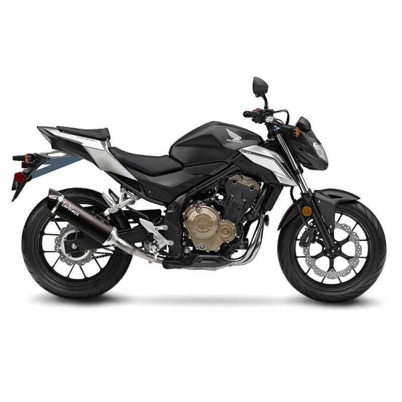 LE14050 Scarico - Silenziatore Nero HONDA CB 500 F 500 2016 2018 LEOVINCE