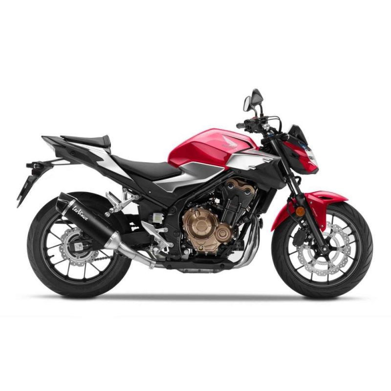 LE14058 Scarico - Silenziatore Nero HONDA CB 500 F 500 2019 2023 LEOVINCE