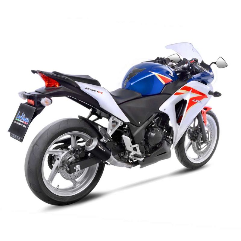 LE15210B Scarico - Silenziatore LV-10 Black Edition Race HONDA CBR 250 R 250 2011 2013 LEOVINCE