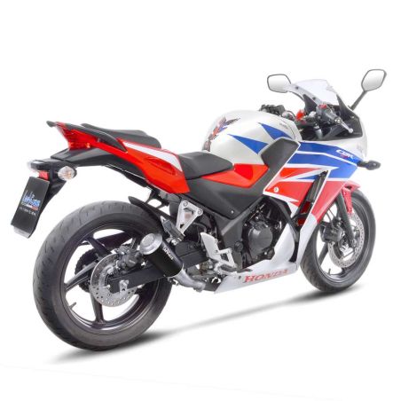 LE15211B Scarico - Silenziatore LV-10 Black Edition Race HONDA CBR 300 R 300 2014 2017 LEOVINCE