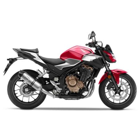 LE14314E Scarico - Silenziatore LV One Evo - Inox HONDA CBR 500 R (2019to ) 500 2019 2023 LEOVINCE