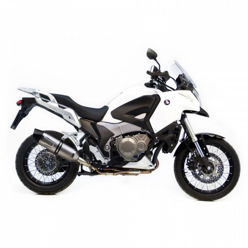LE8704E Scarico - Silenziatore LV One Evo - Inox HONDA Crosstourer 1200 1200 2012 2015 LEOVINCE