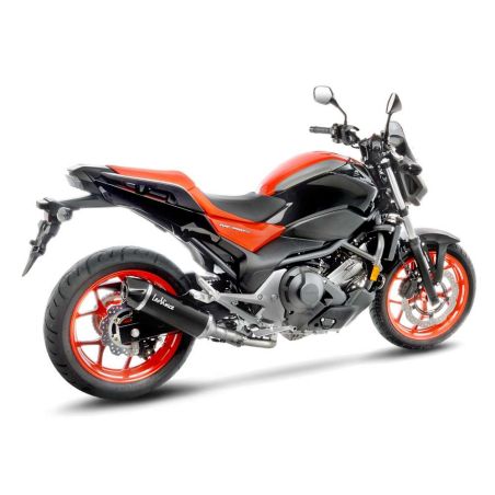 LE14042 Scarico - Silenziatore Nero HONDA NC 750 X (to 2020) 750 2016 2020 LEOVINCE