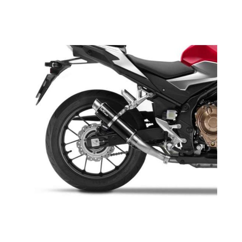 LE3395U Scarico - Silenziatore GP CORSA (non omologato) HONDA NX 500 500 2024 2025 LEOVINCE