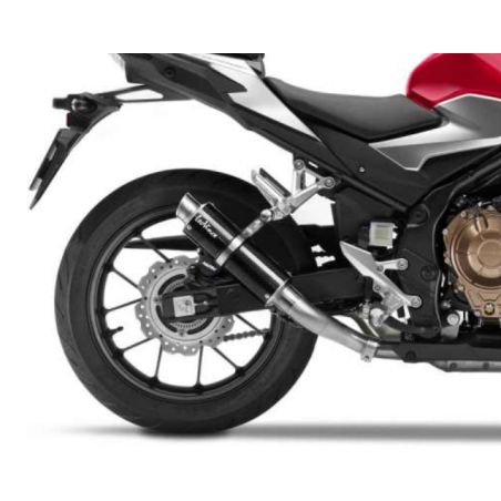 LE3395U Scarico - Silenziatore GP CORSA (non omologato) HONDA NX 500 500 2024 2025 LEOVINCE