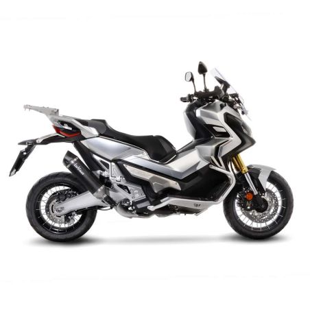 LE14046 Scarico - Silenziatore Nero HONDA X-ADV 750 750 2017 2025 LEOVINCE