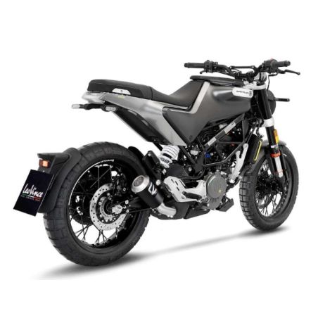 LE15242C Scarico - Silenziatore LV-10 Carbonio Race HUSQVARNA Svartpilen 401 400 2020 2022 LEOVINCE