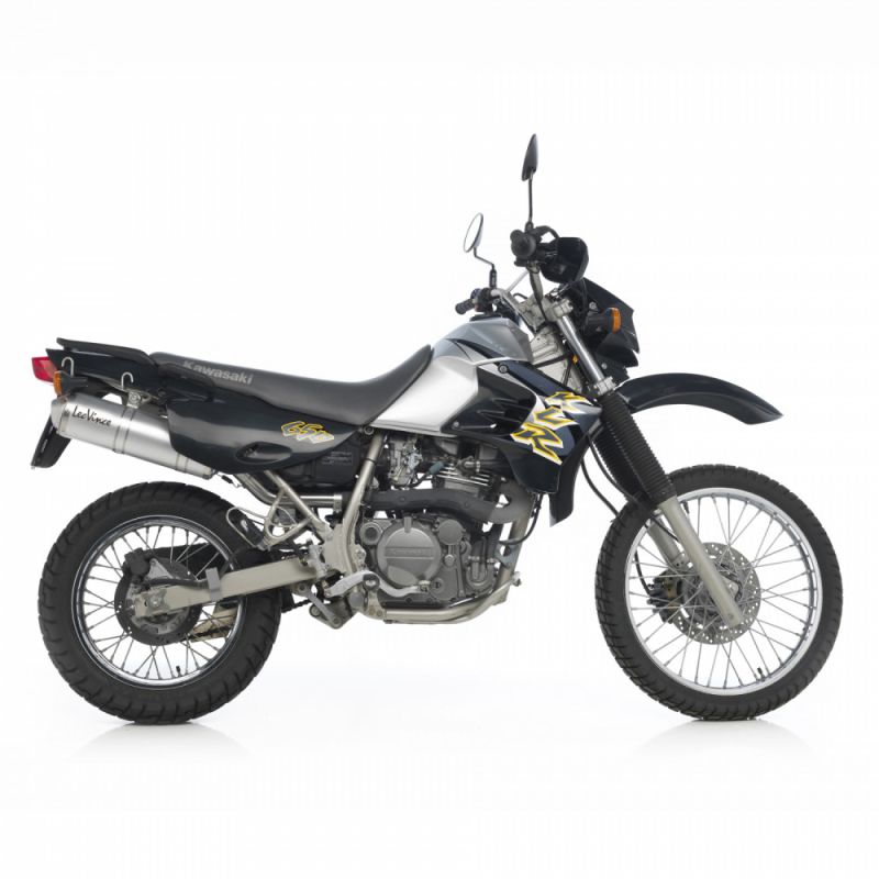 LE3549 Scarico - Silenziatore X3 KAWASAKI KLR 650 - Tengai 650 1996 2016 LEOVINCE