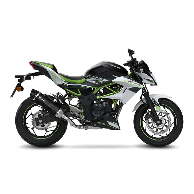 LE14294E Scarico - Silenziatore LV One Evo - Carbonio KAWASAKI Ninja 125 125 2019 2025 LEOVINCE