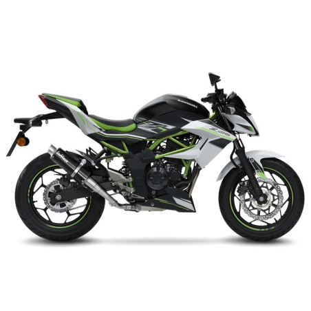 LE3393 Scarico - Silenziatore GP CORSA (non omologato) KAWASAKI Ninja 125 125 2019 2023 LEOVINCE