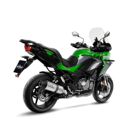 LE14304E Scarico - Silenziatore LV One Evo - Inox KAWASAKI Versys 1000 SE (2021to ) 1000 2021 2024 LE