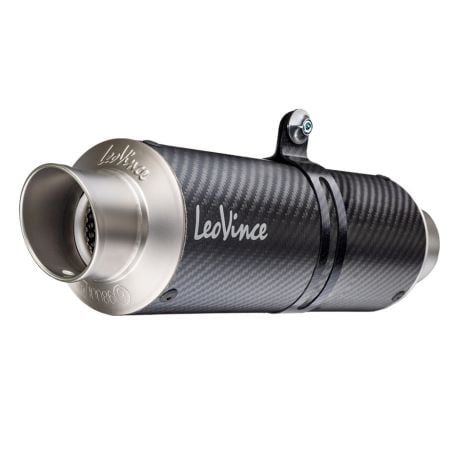 LE3389MU Scarico - Silenziatore GP CORSA MATTE (non omologato) KAWASAKI Z 500 / SE 500 2024 2025 LEO