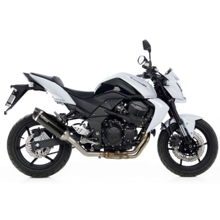 LE14007 Scarico - Silenziatore Nero KAWASAKI Z 750 (2003to ) 750 2007 2012 LEOVINCE