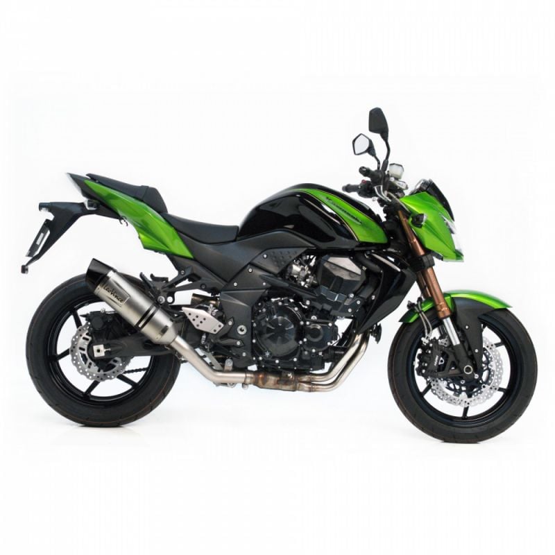 LE8410E Scarico - Silenziatore LV One Evo - Inox KAWASAKI Z 750 R 750 2011 2013 LEOVINCE