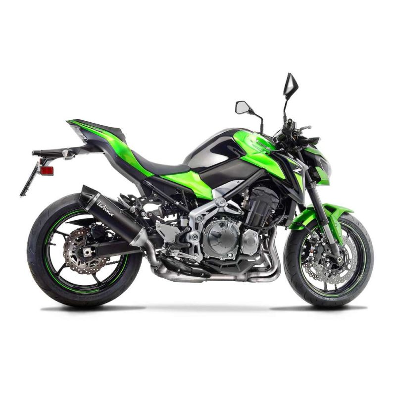 LE14039 Scarico - Silenziatore Nero KAWASAKI Z 900 900 2017 2019 LEOVINCE