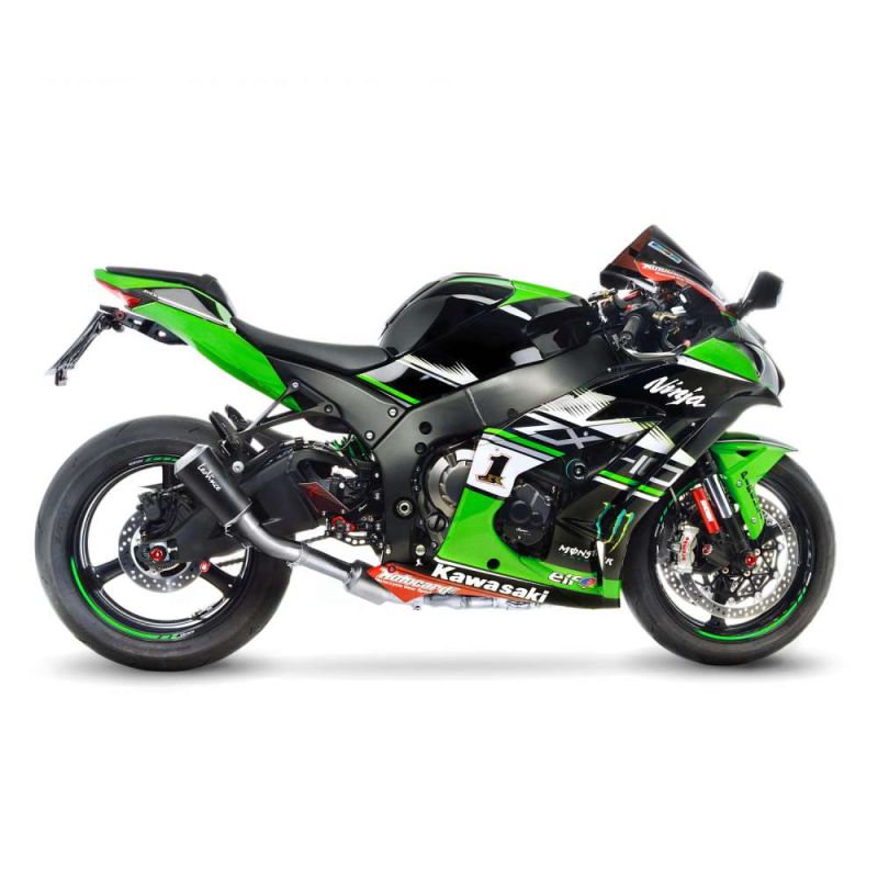 LE15200B Scarico - Silenziatore LV-10 Black Edition Race KAWASAKI ZX-10RR 1000 2017 2024 LEOVINCE