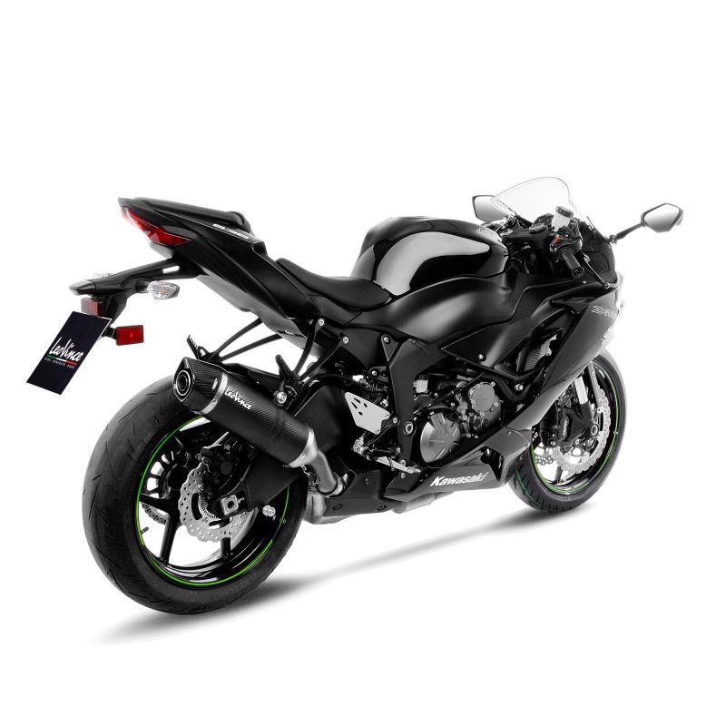 LE14307E Scarico - Silenziatore LV One Evo - Carbonio KAWASAKI ZX-6R (600/636) 636 2019 2020 LEOVINC