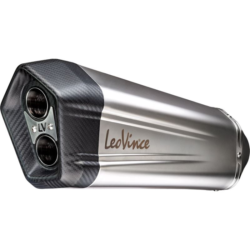LE15300 Scarico - Silenziatore LV-12 - Inox KTM Adventure 1090 1090 2017 2019 LEOVINCE