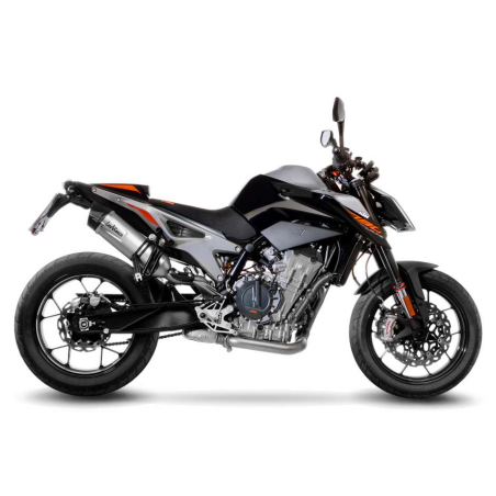 LE14253E Scarico - Silenziatore LV One - Inox KTM Duke 790 / R 790 2018 2020 LEOVINCE