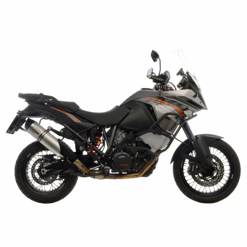 LE14159E Scarico - Silenziatore LV One Evo - Inox KTM Super Adventure 1290 1300 2015 2016 LEOVINCE