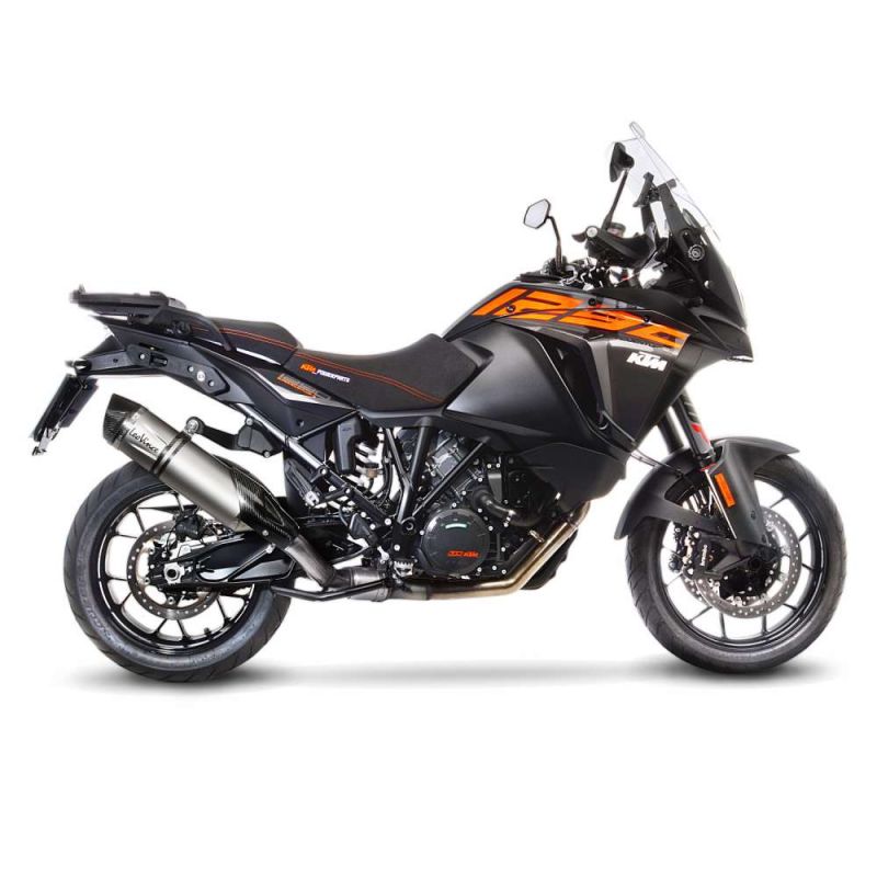 LE14192E Scarico - Silenziatore LV One Evo - Inox KTM Super Adventure 1290 S 1300 2017 2020 LEOVINCE