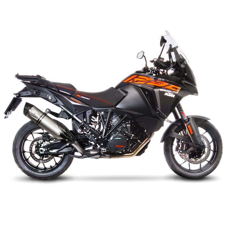 LE14192ET Scarico - Silenziatore LV One Evo - Titanio KTM Super Adventure 1290 S 1300 2017 2020 LEOV
