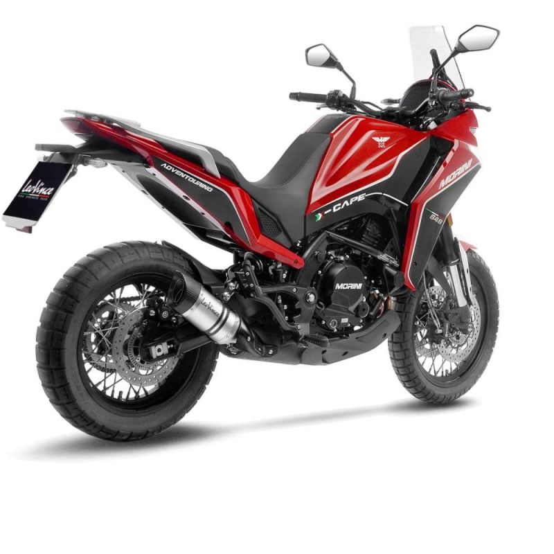 LE14410E Scarico - Silenziatore LV Pro Race - Inox MOTO MORINI X-Cape 650 650 2021 2024 LEOVINCE