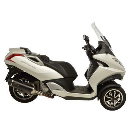 LE14019 Scarico - Silenziatore Nero PEUGEOT Metropolis 400 400 2013 2016 LEOVINCE