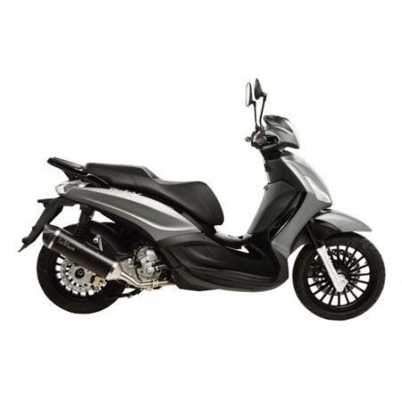 LE14024 Scarico - Silenziatore Nero PIAGGIO Beverly 300 300 2010 2016 LEOVINCE