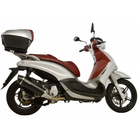 LE14025 Scarico - Silenziatore Nero PIAGGIO Beverly 350 350 2011 2016 LEOVINCE