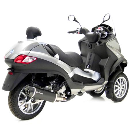 LE14005 Scarico - Silenziatore Nero PIAGGIO MP3 400 MIC 400 2008 2011 LEOVINCE